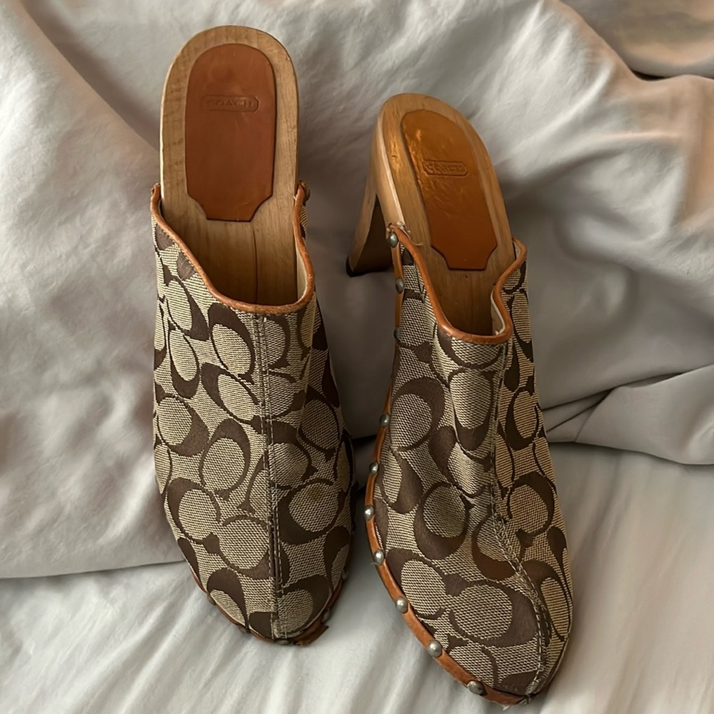 Coach mule heels